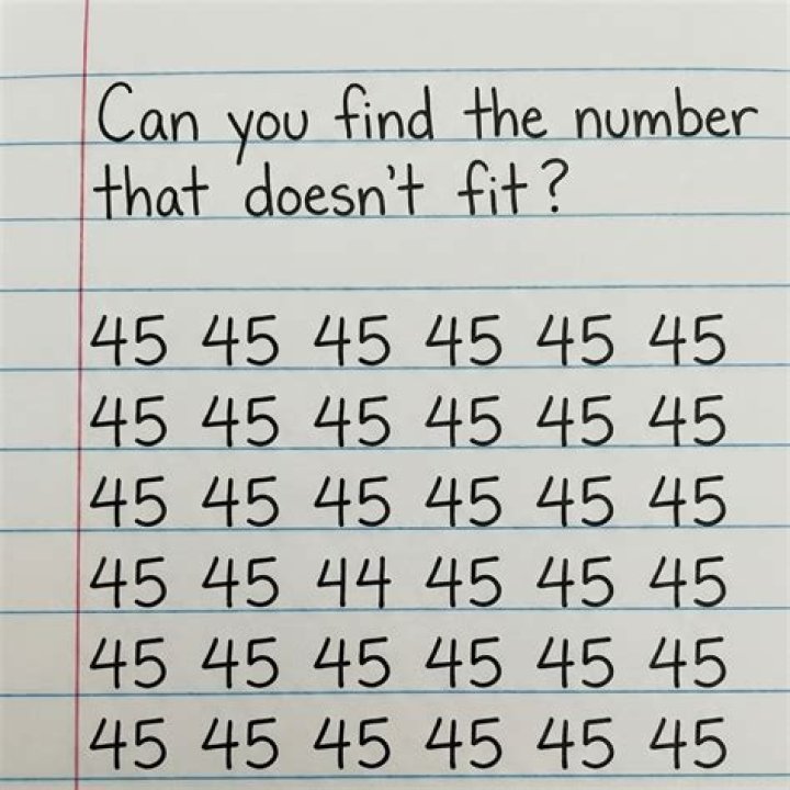 45 Combinations of 6