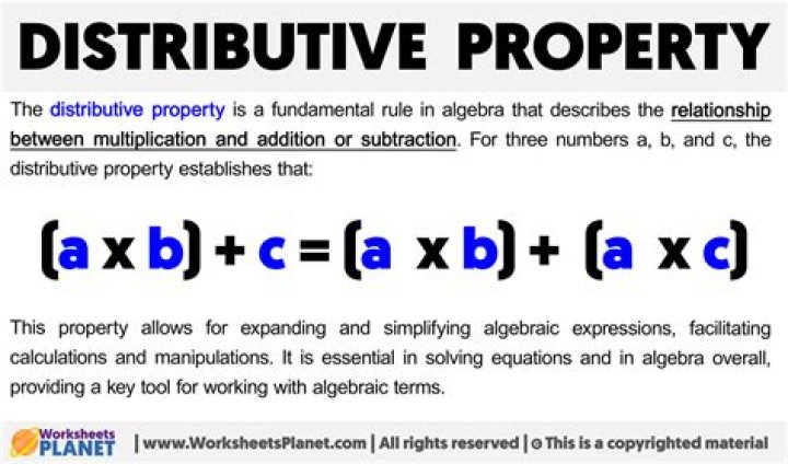 Distributive Property