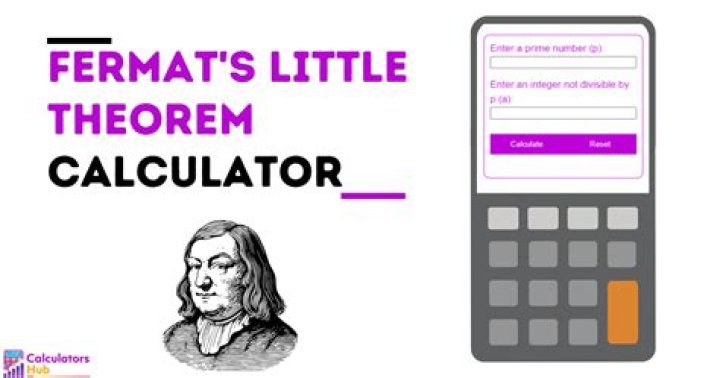 Fermats Little Theorem Calculator