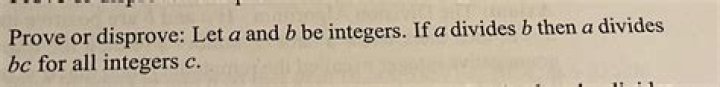 if a divides b, then a divides bc