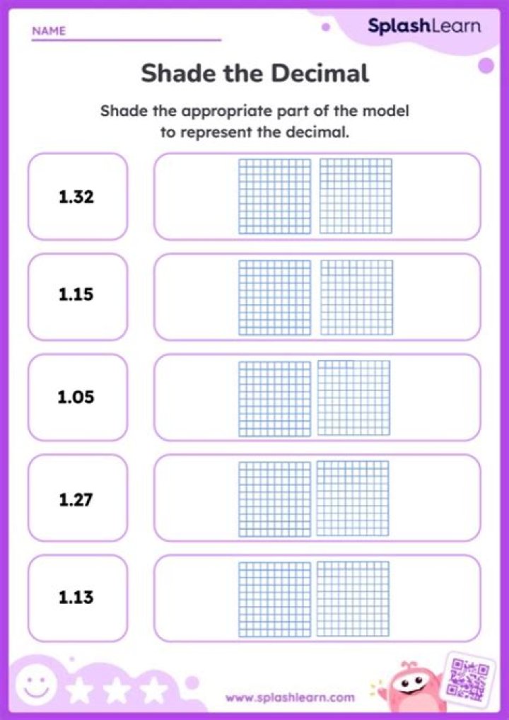Shading Decimals Calculator