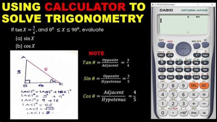 Trig Measurement Calculator Shortcuts